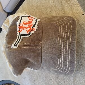 Go Pokes Brown Trucker Hat For Okloahoma State